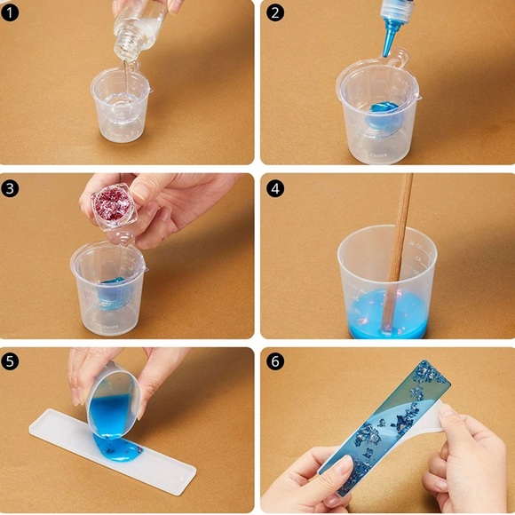 6 Bookmark Silicone molds (new) - Picture 4 of 4